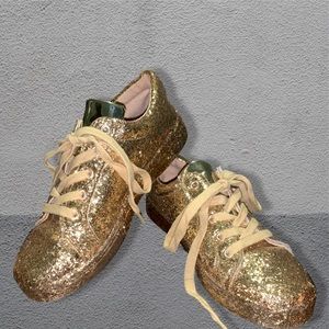 All Gold Everything 🤩 Sequenced Tennis Shoes